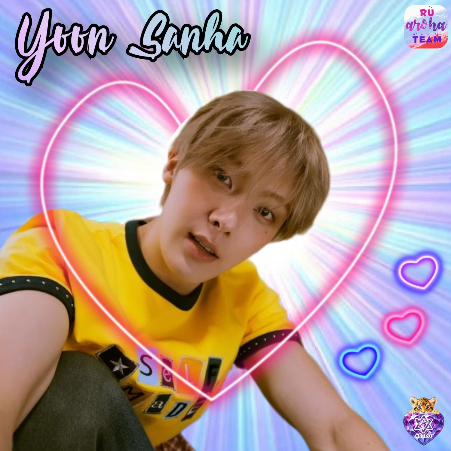 A moment captured by Sanha (ASTRO)'s fan