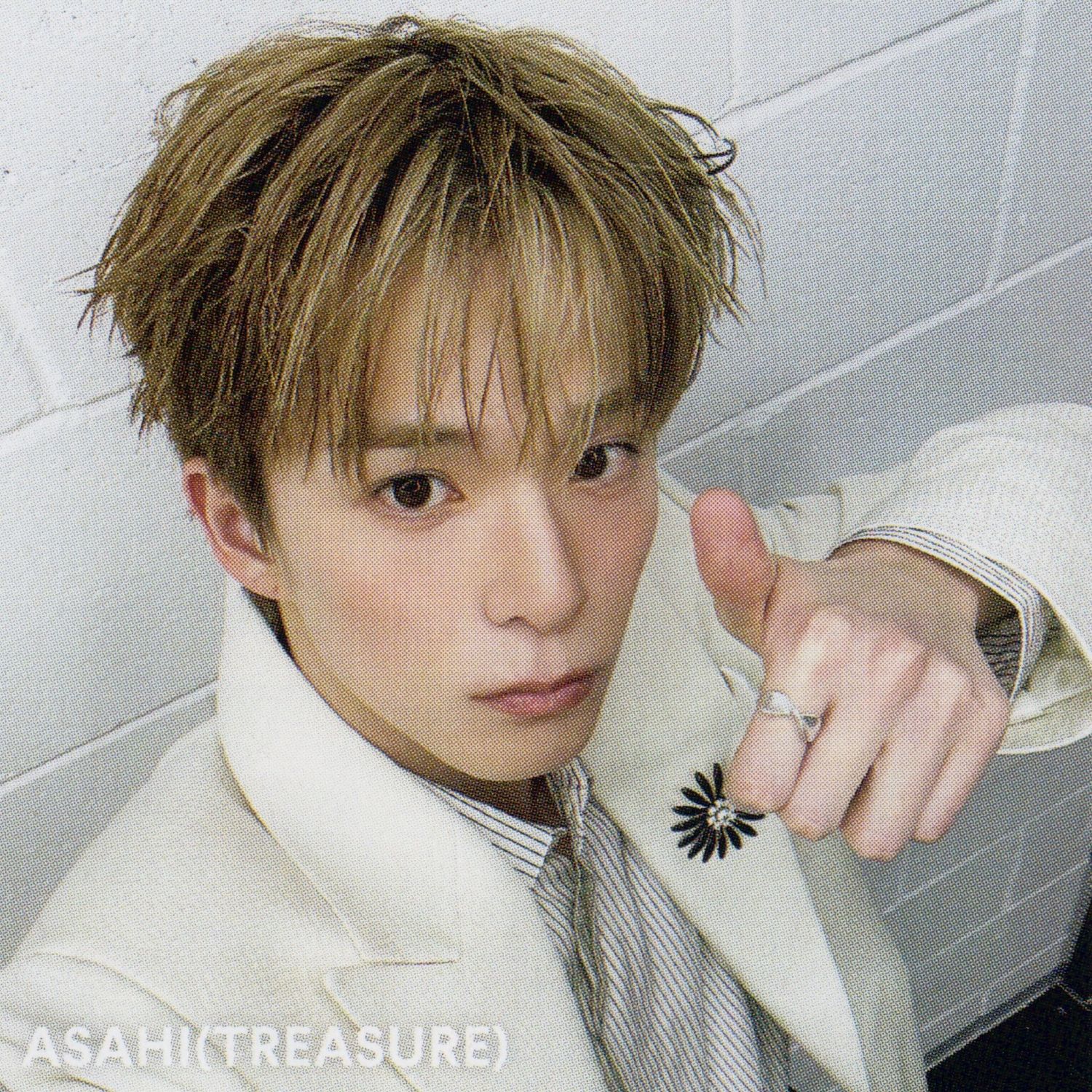 A moment captured by Asahi (TREASURE)'s fan