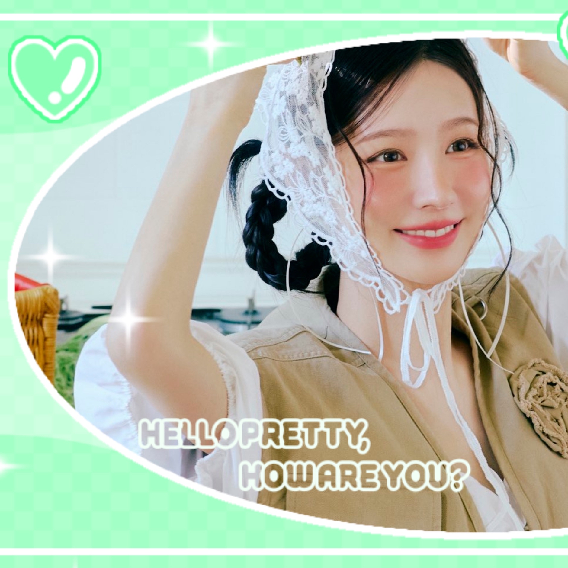 A moment captured by i-dle's fan