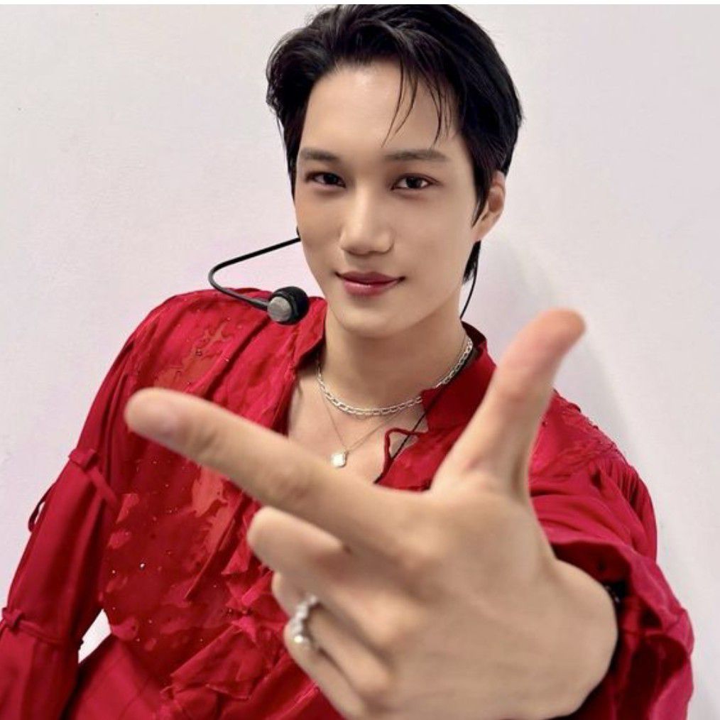 Kai (EXO)粉絲拍下的瞬間