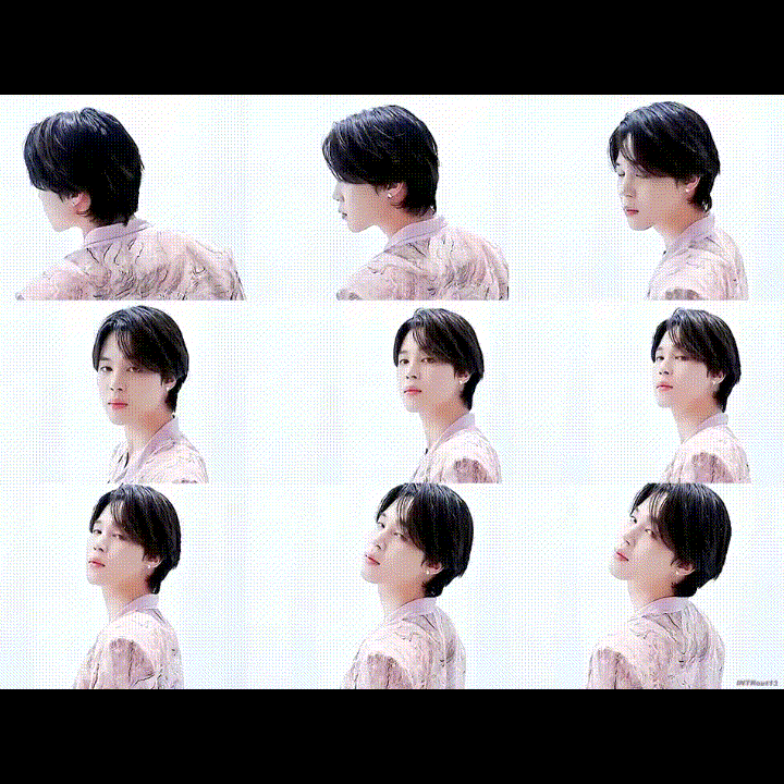 Recent activity shot of Jimin (BTS)