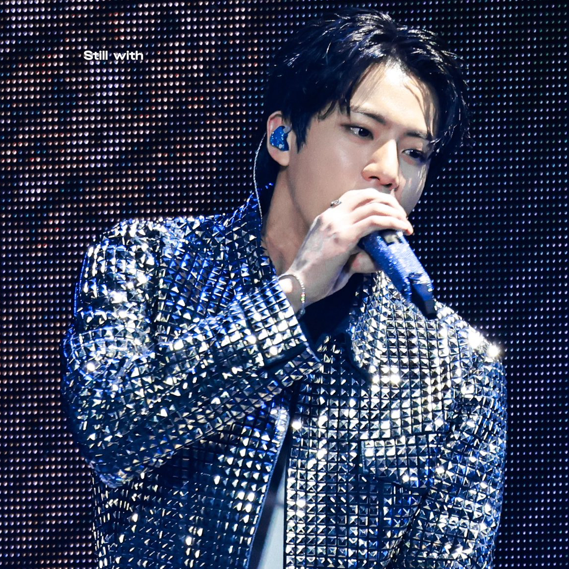 Recent activity shot of Jin (BTS)