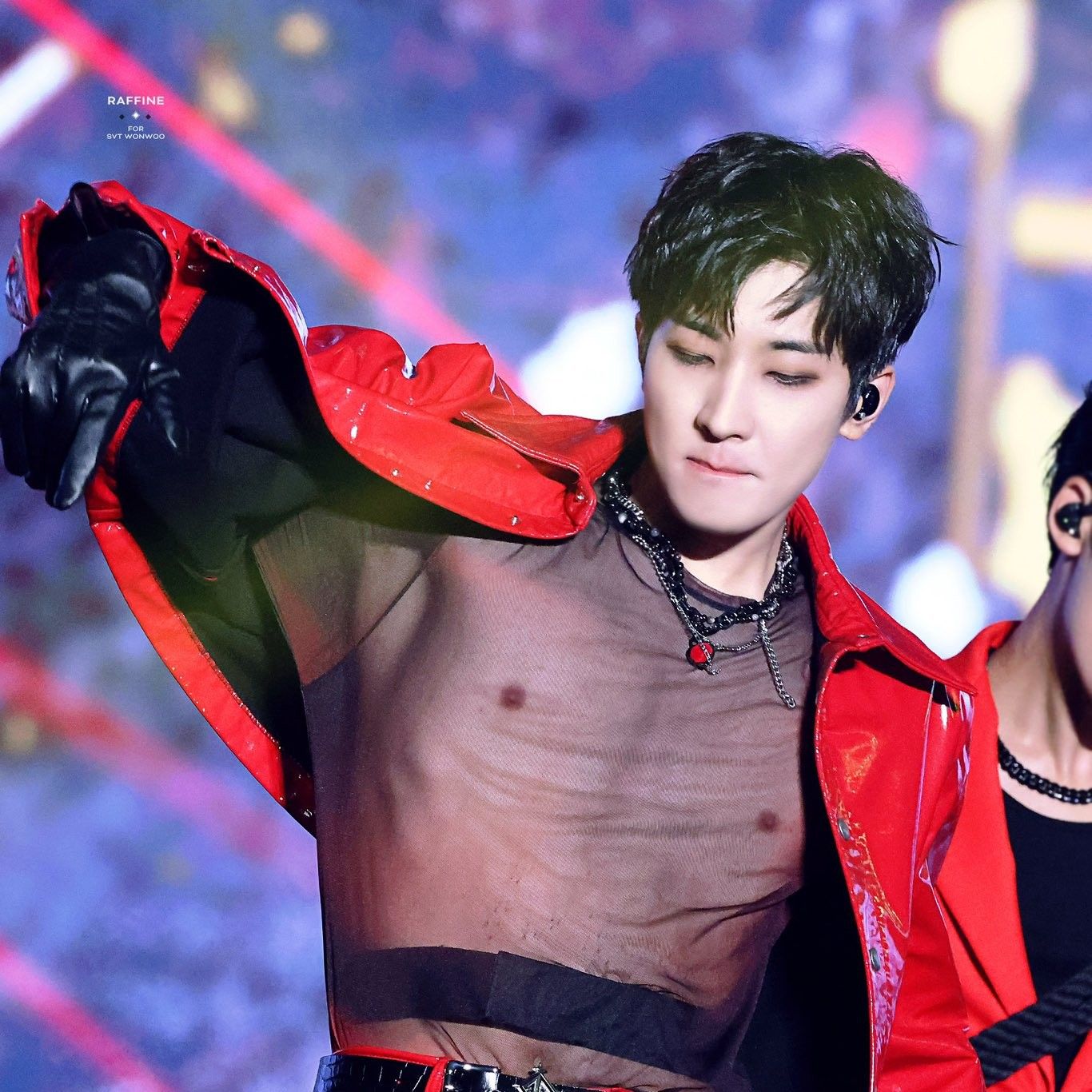 Recent activity shot of Wonwoo (SEVENTEEN)