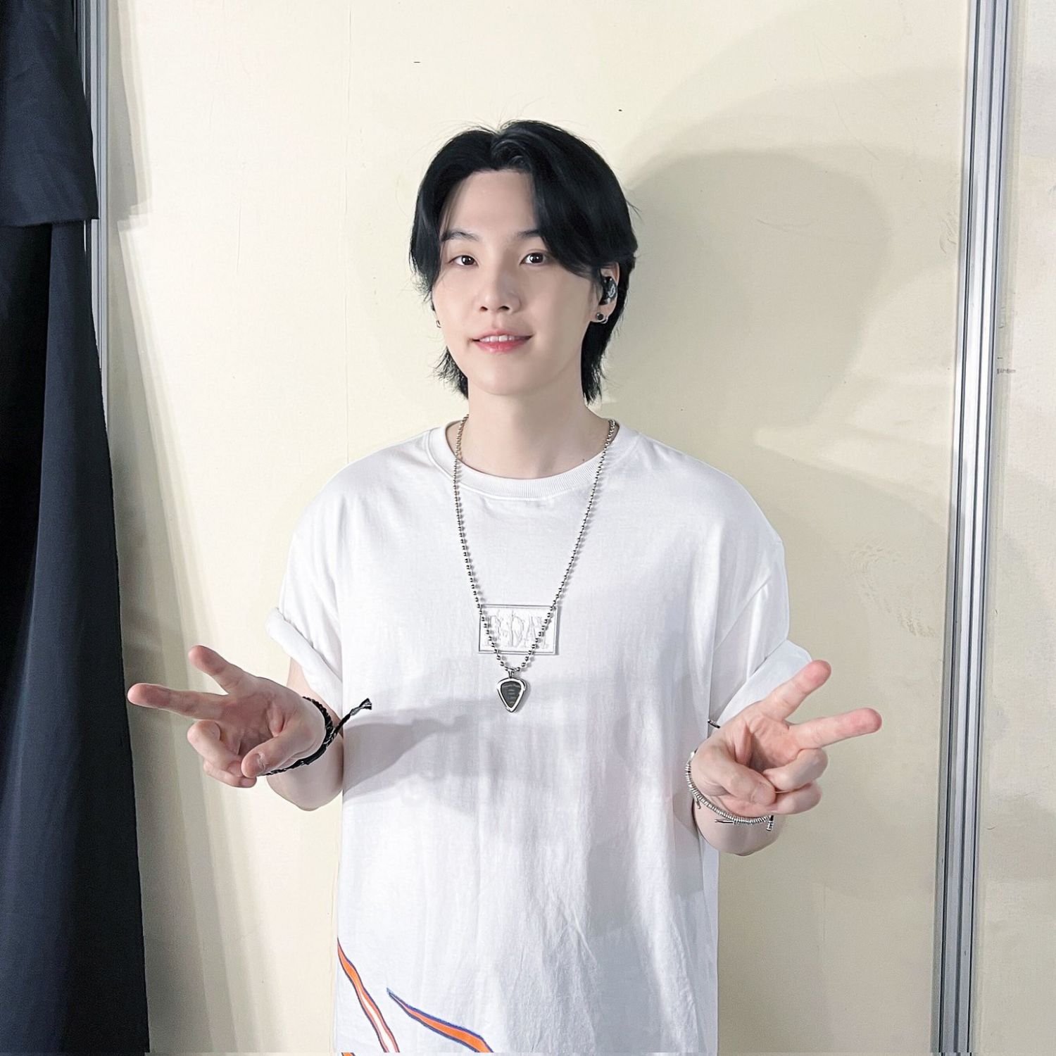 Recent activity shot of SUGA (BTS)