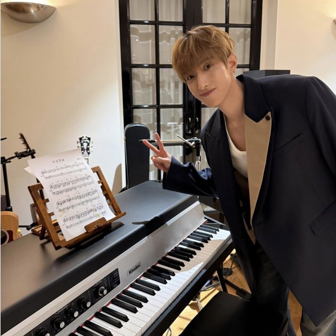 Momen yang diabadikan oleh penggemar DK (SEVENTEEN)