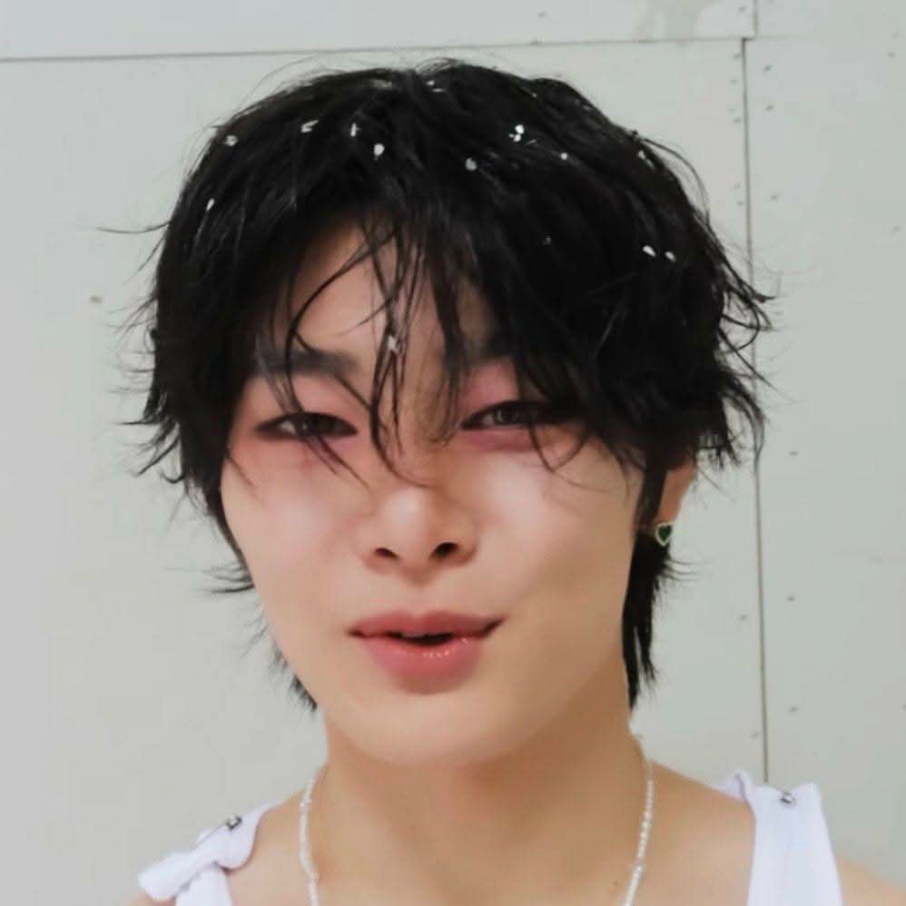 Momen yang diabadikan oleh penggemar I.N (Stray Kids)