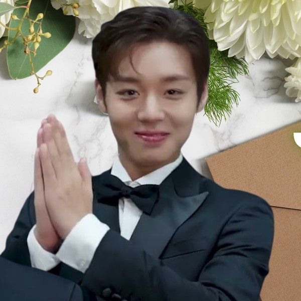 Behind-the-scenes cut of Park Jihoon
