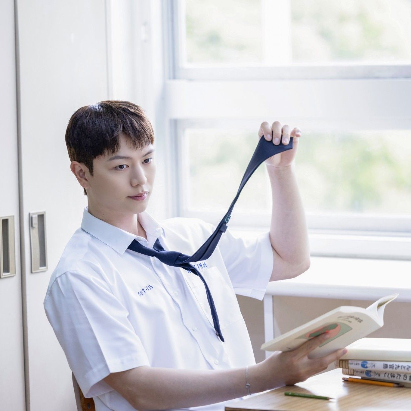 Recent activity shot of Yook Sungjae (BTOB)