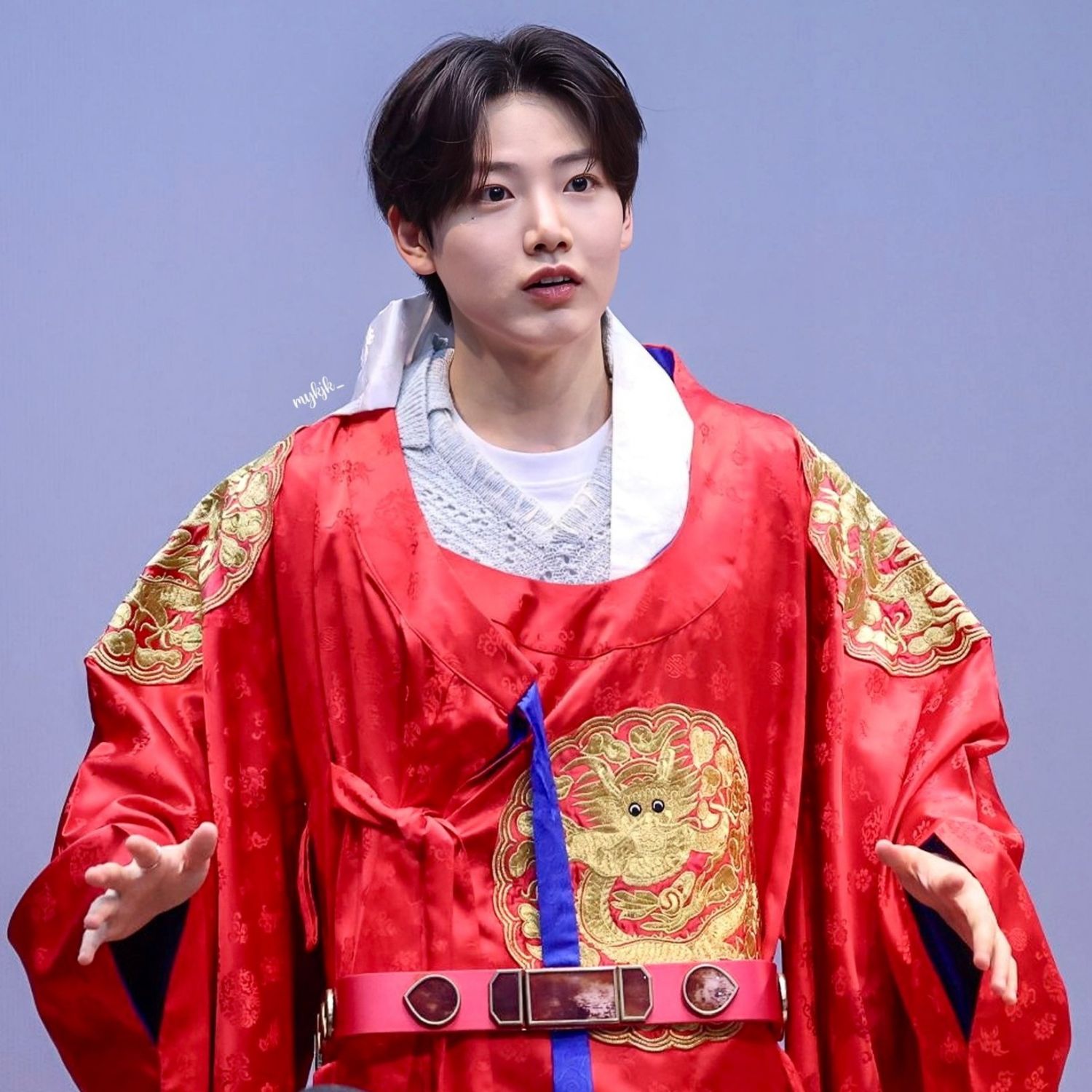 A moment captured by Junkyu (TREASURE)'s fan