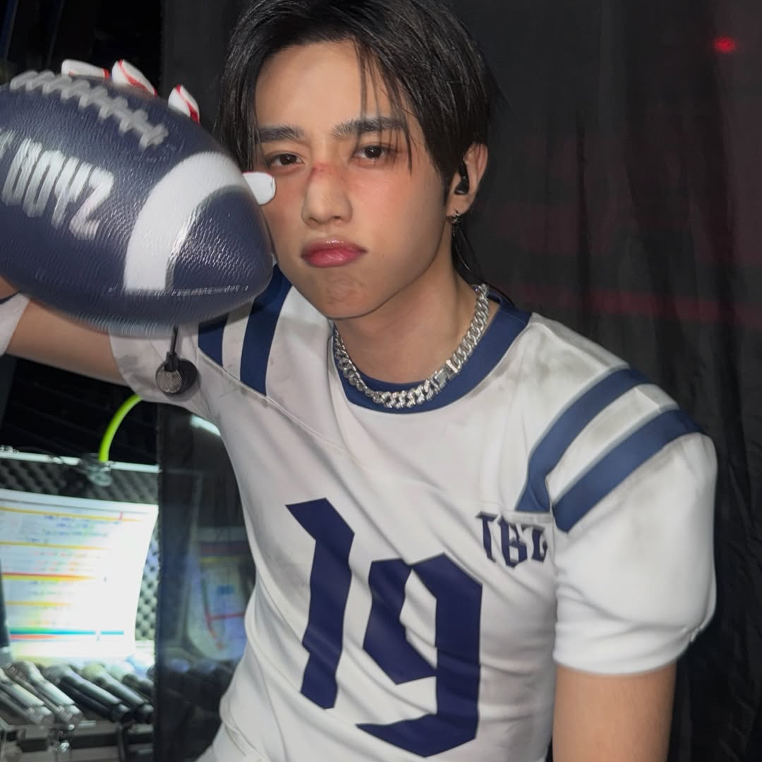 Behind-the-scenes cut of Sunwoo (THE BOYZ)