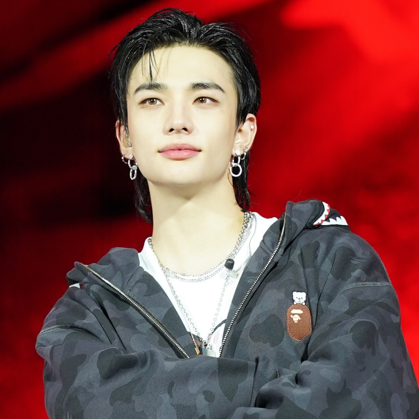 Momen yang diabadikan oleh penggemar Hyunjin (Stray Kids)