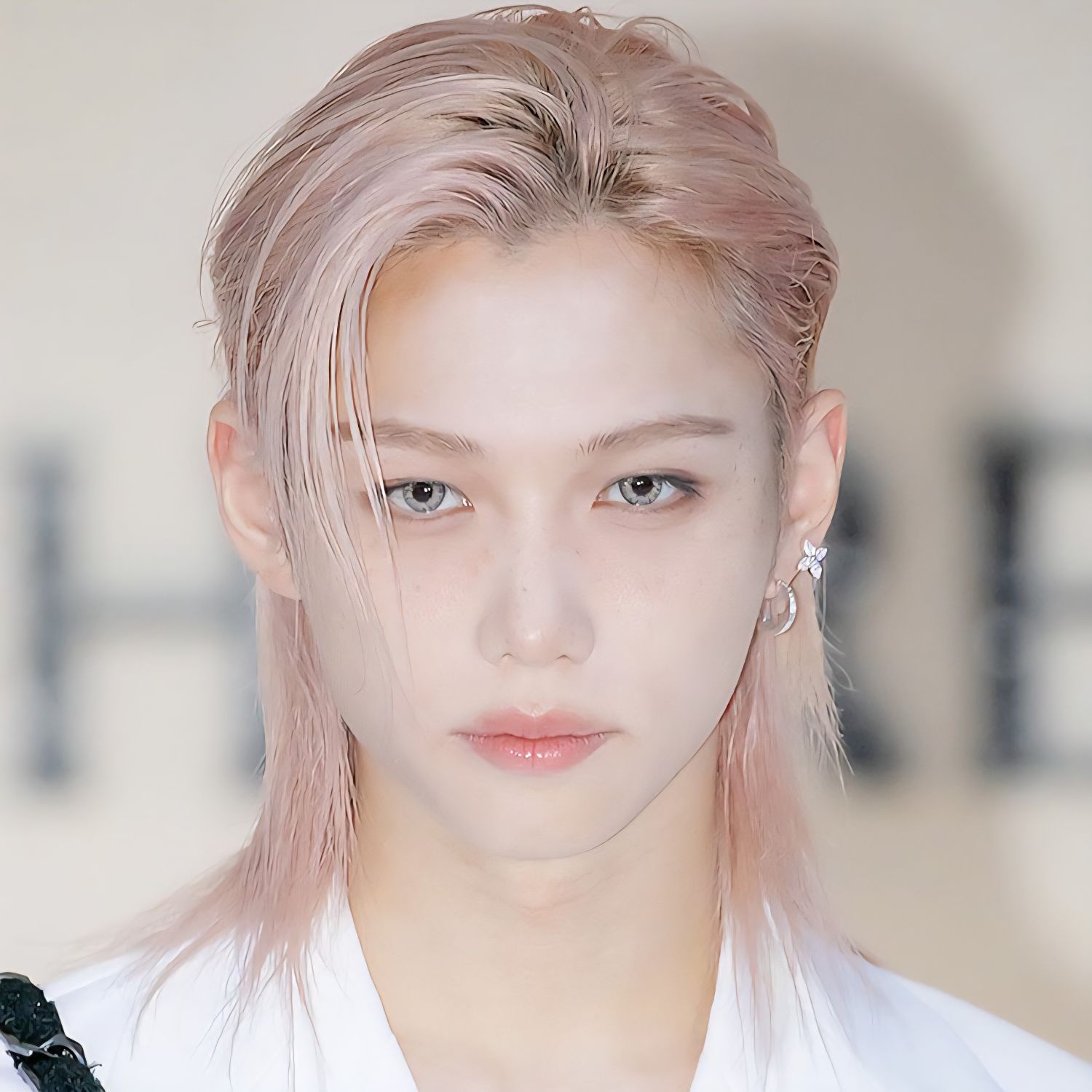 A moment captured by Felix (Stray Kids)'s fan