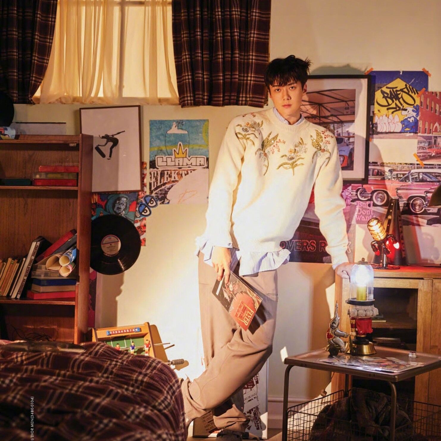 Foto aktivitas terbaru Sehun (EXO)