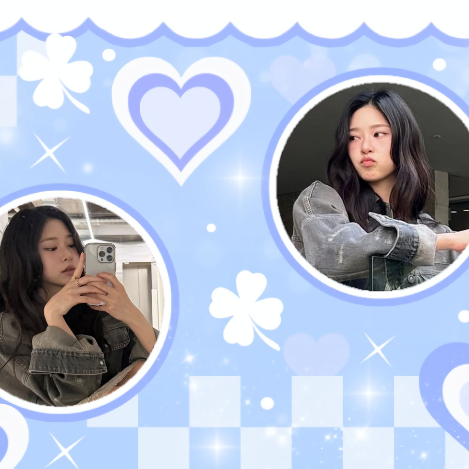 A moment captured by Kim Minju's fan