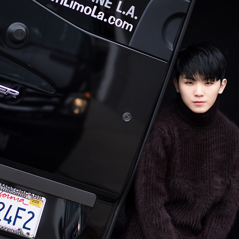 Recent activity shot of Woozi (SEVENTEEN)