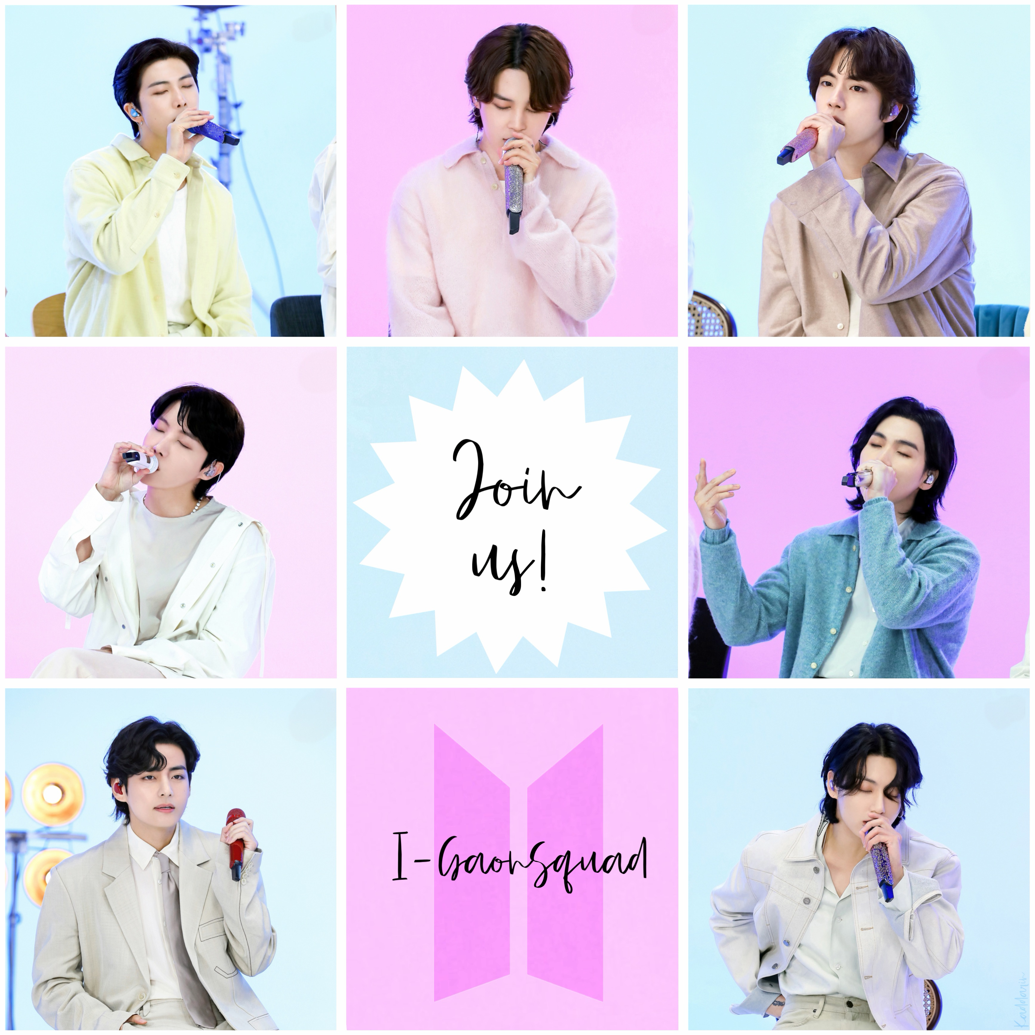 Recent activity shot of BTS