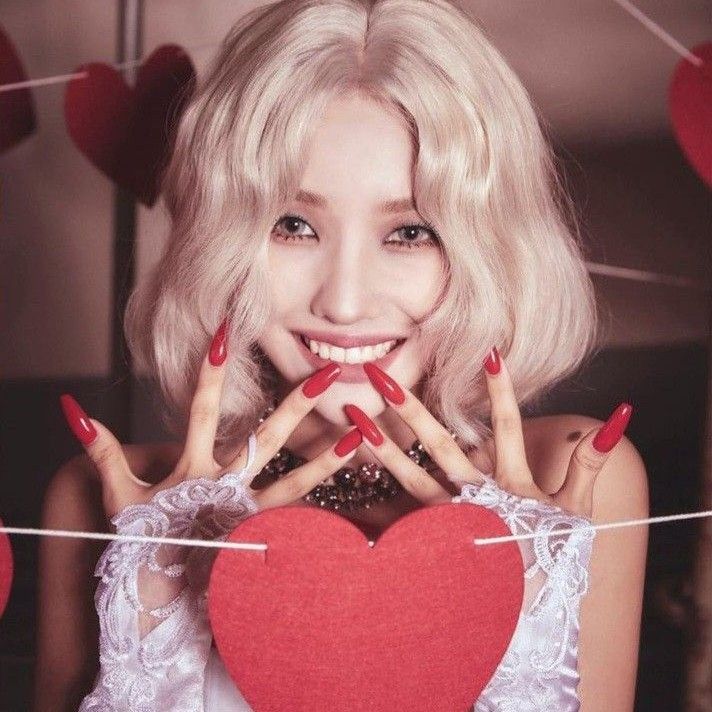 Recent activity shot of Soyeon (i-dle)