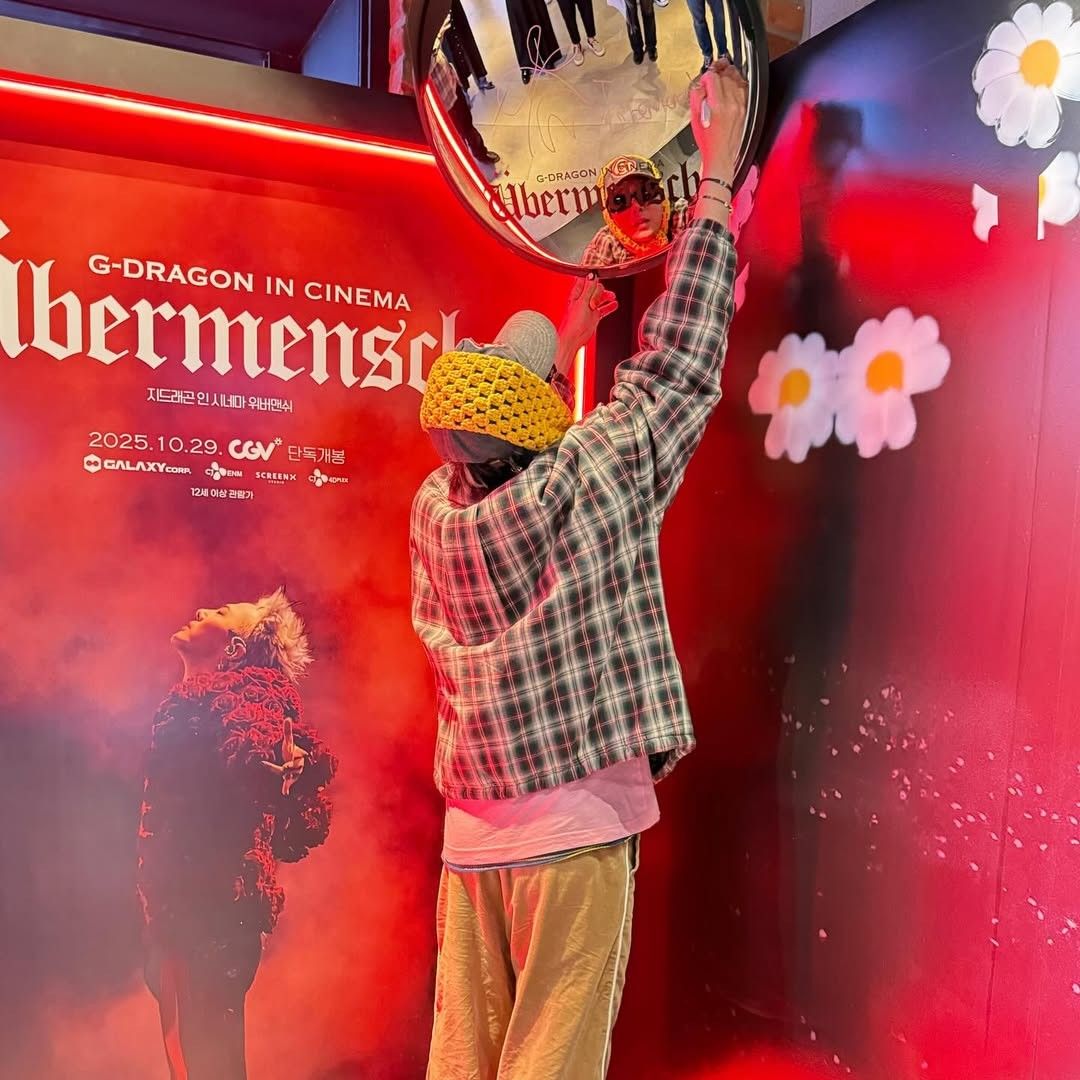 A moment captured by G-DRAGON (BIGBANG)'s fan