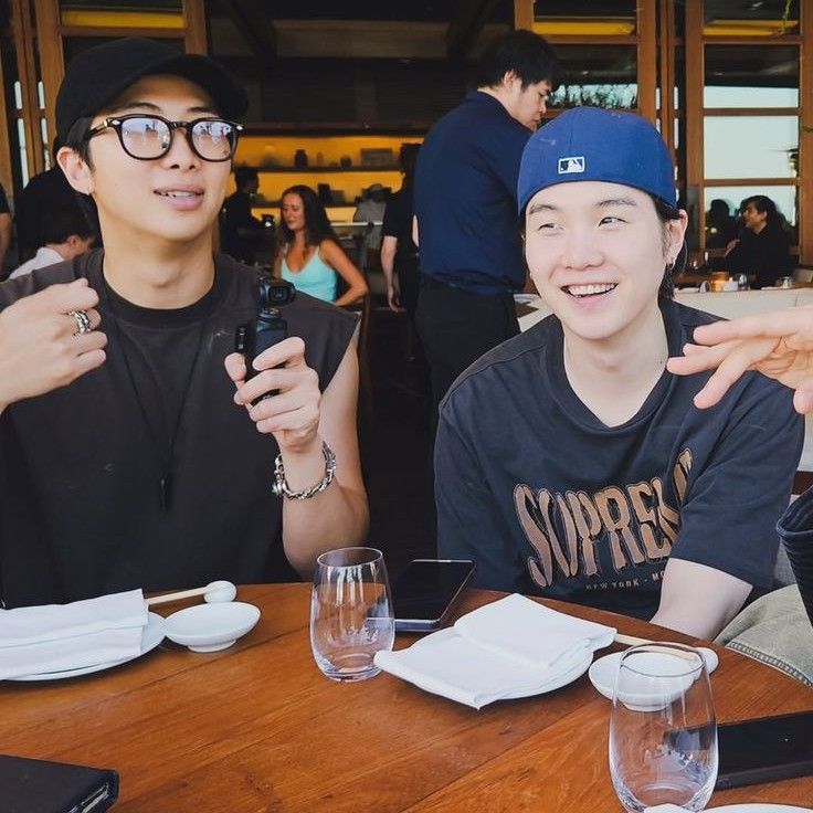 A moment captured by RM (BTS)'s fan