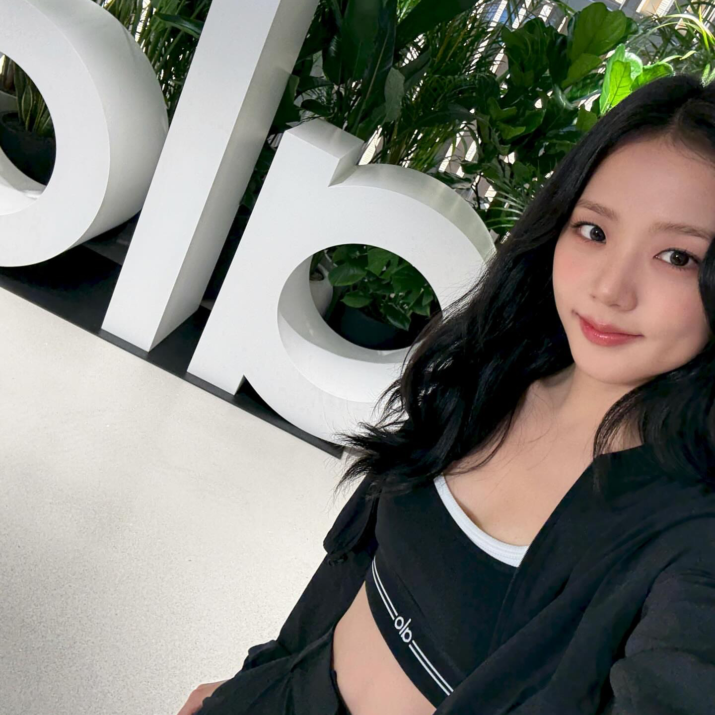 A moment captured by BLACKPINK's fan