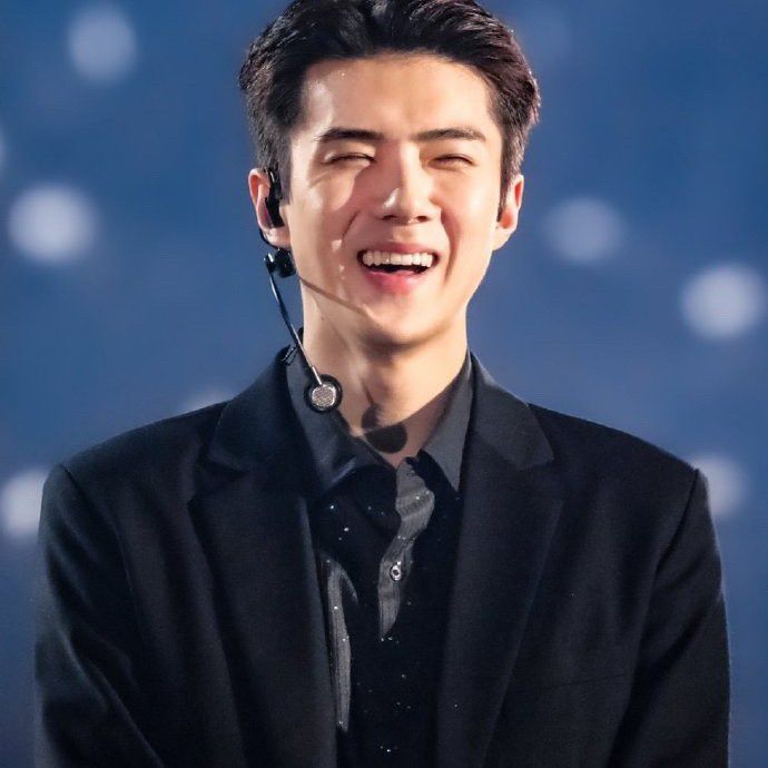 Recent activity shot of Sehun (EXO)