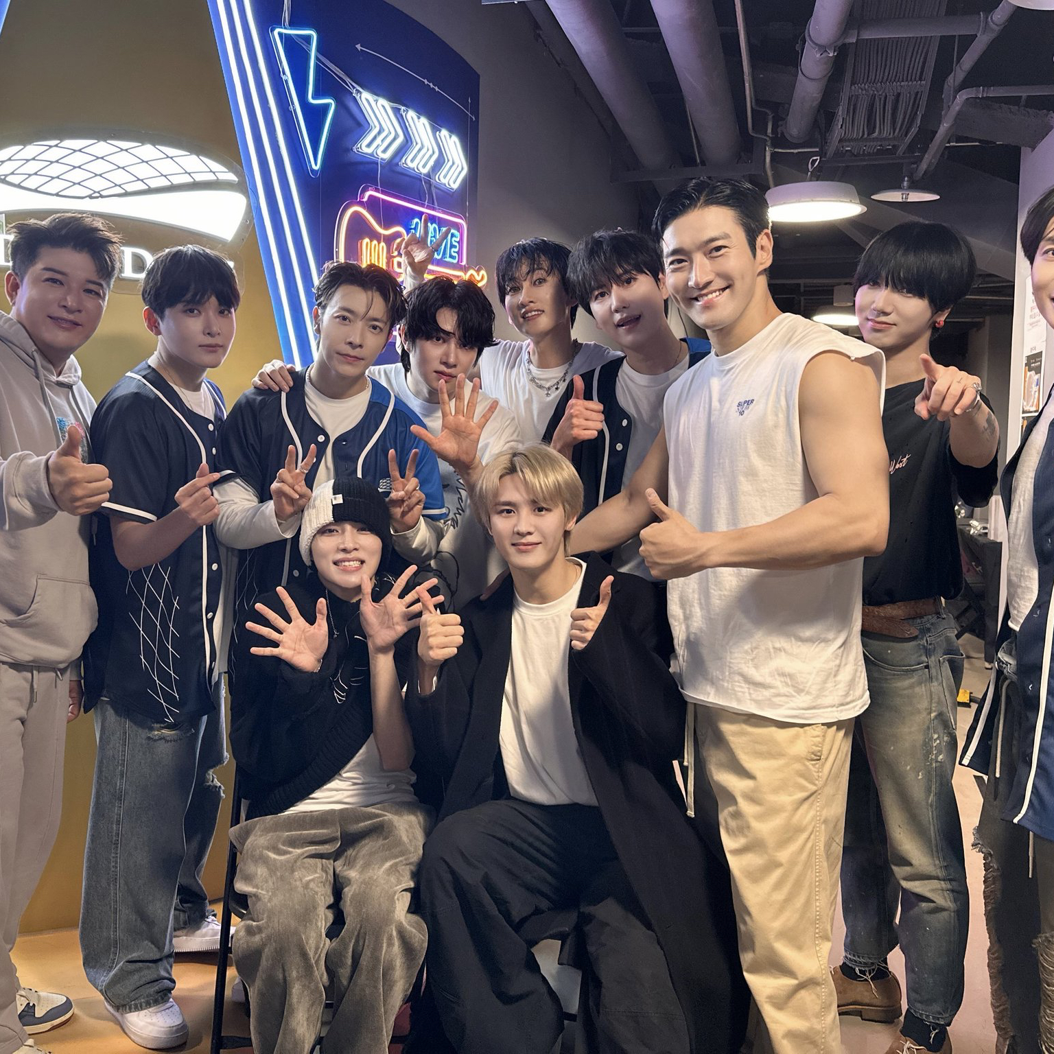 A moment captured by Super Junior's fan