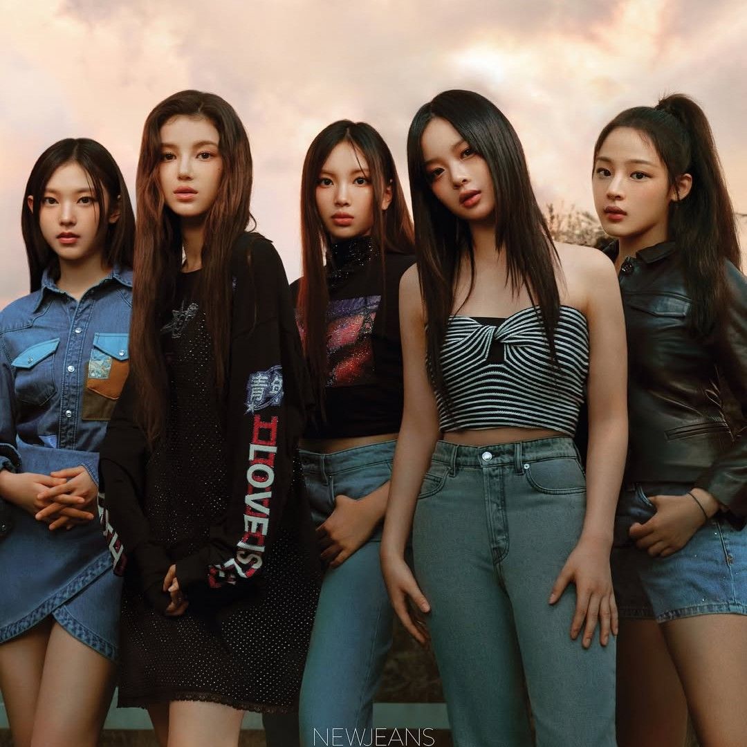 Behind-the-scenes cut of NewJeans