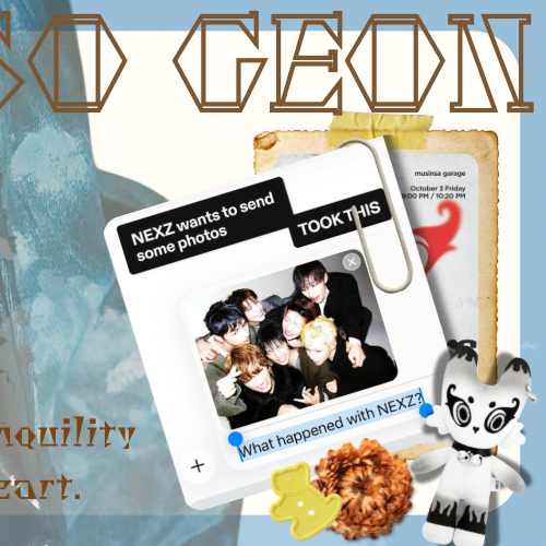 Recent activity shot of So Geon (NEXZ)