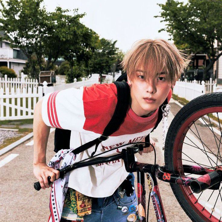 Recent activity shot of Sanha (ASTRO)