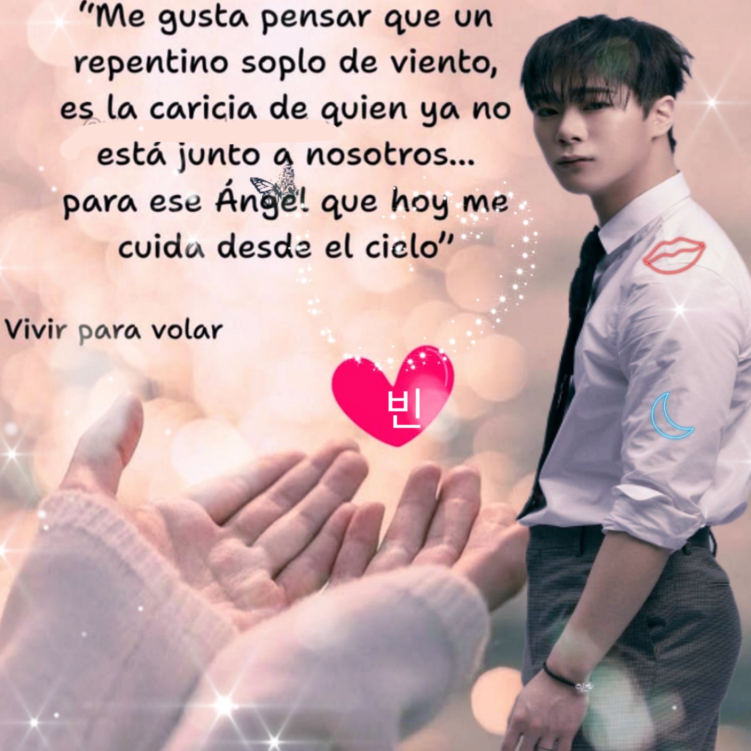 Recent activity shot of Moonbin (ASTRO)