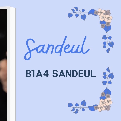 Latest photo of Sandeul (B1A4)