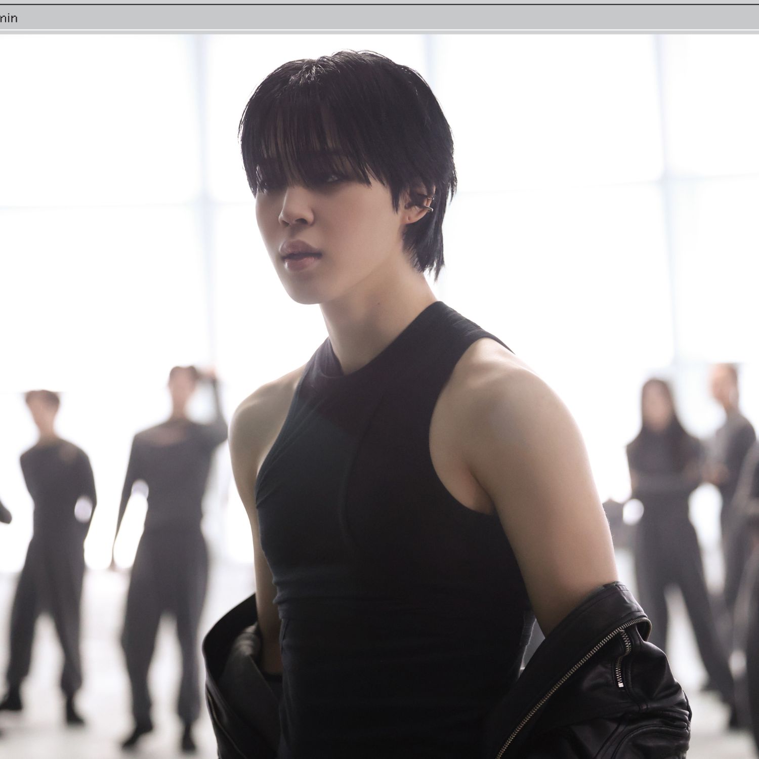 A moment captured by Jimin (BTS)'s fan