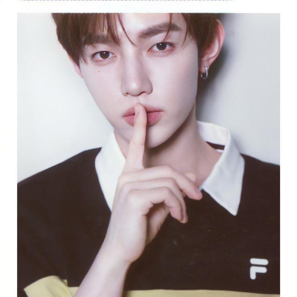 Recent activity shot of Zhang Hao (ZEROBASEONE)