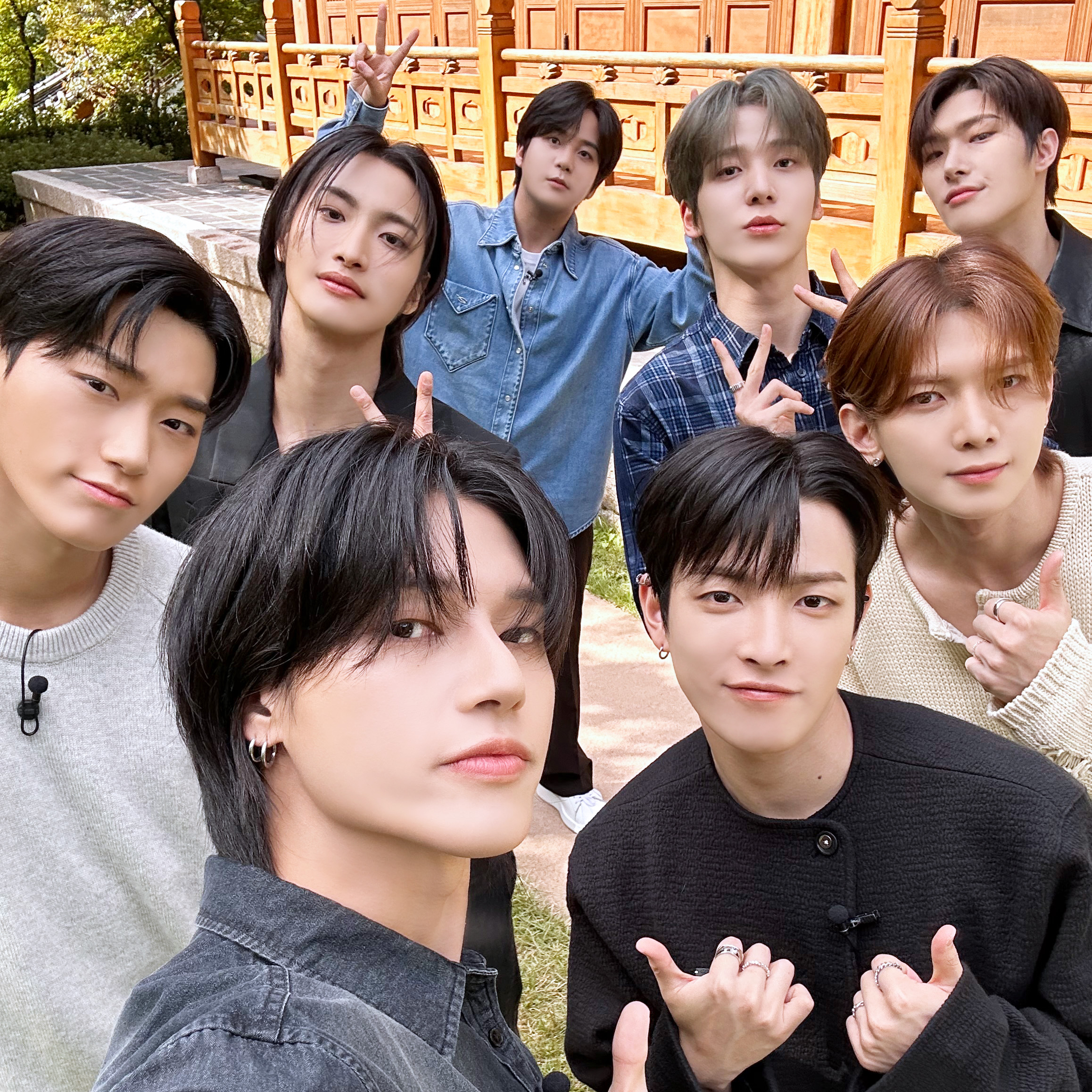 A moment captured by ATEEZ's fan