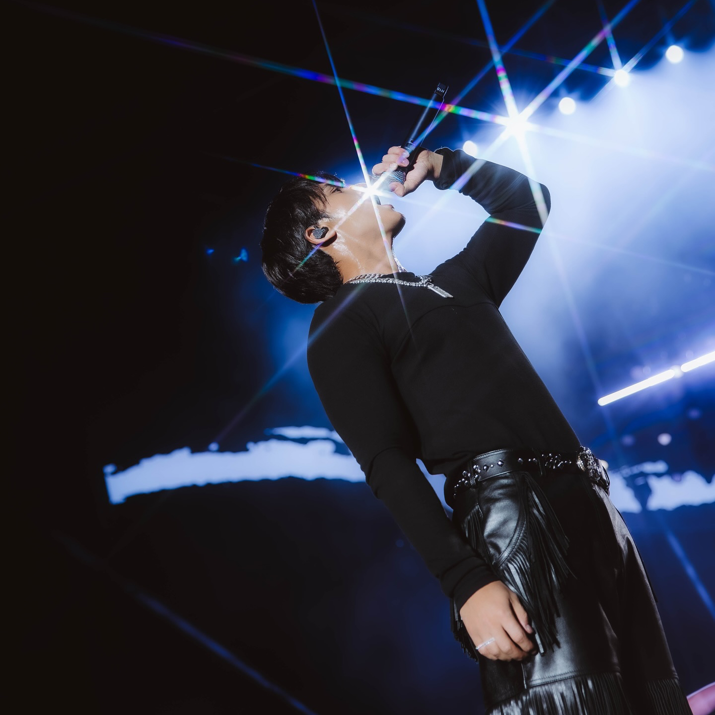 Recent activity shot of Mingyu (SEVENTEEN)