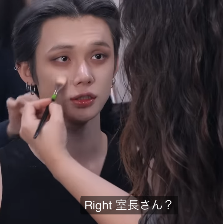 A moment captured by TOMORROW X TOGETHER's fan