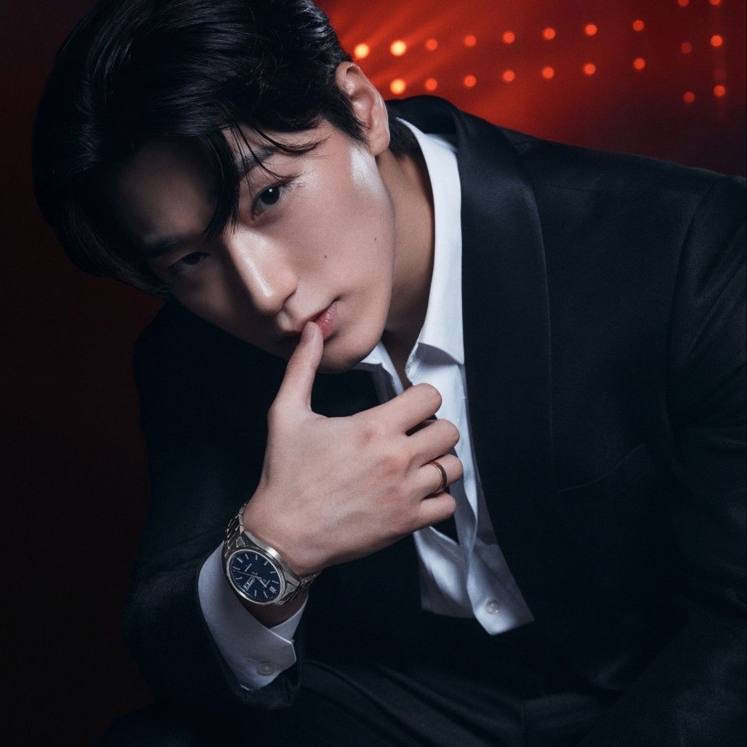 A moment captured by San (ATEEZ)'s fan