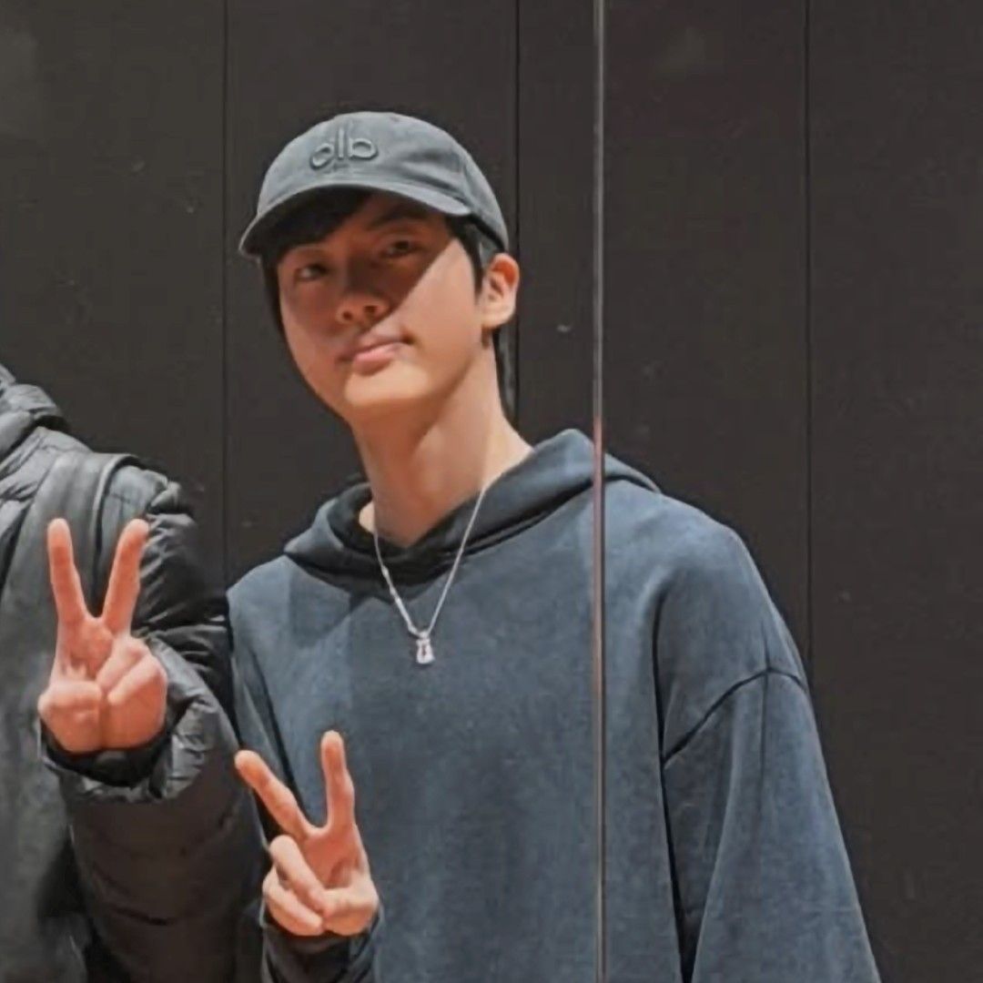 Latest photo of Jin (BTS)
