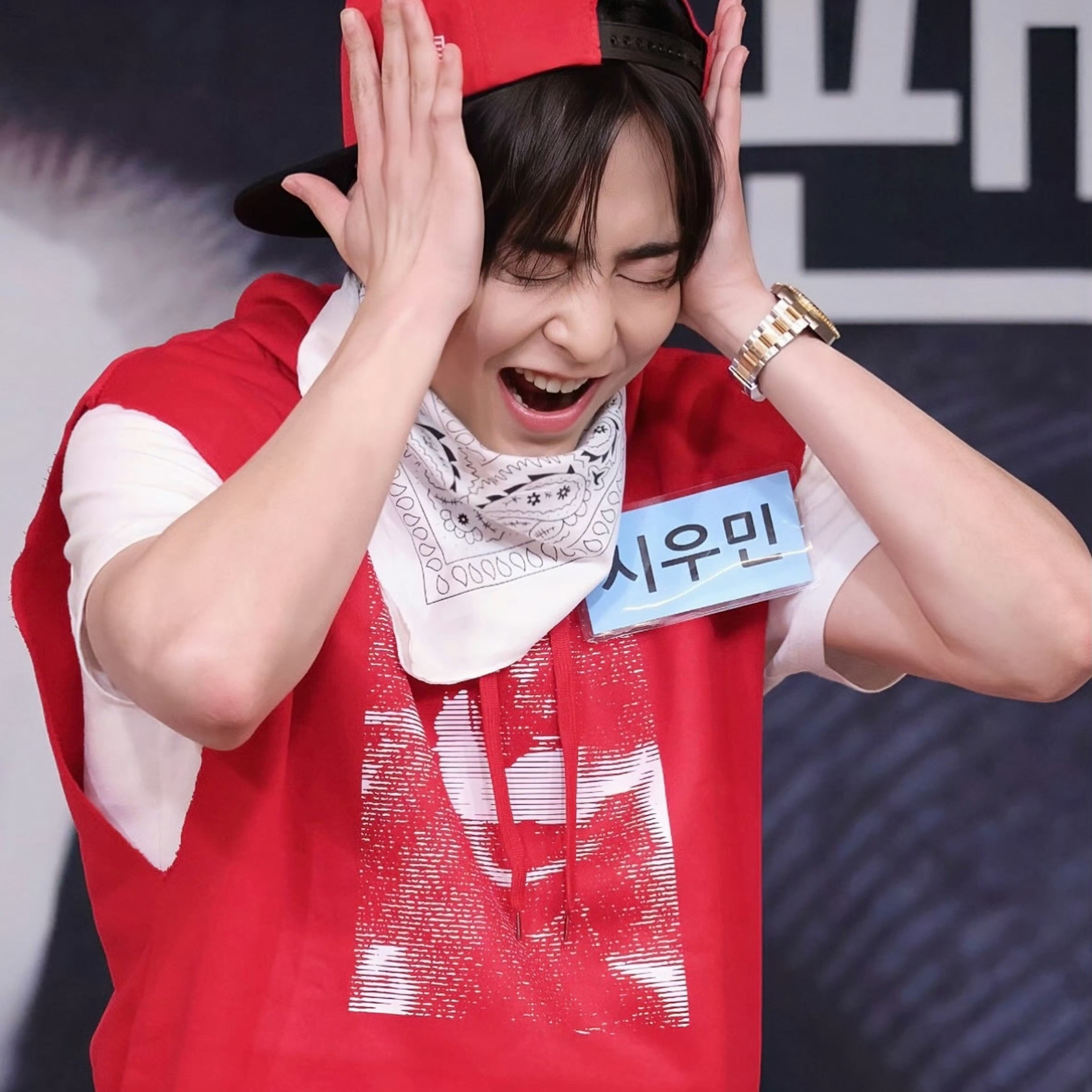 Recent activity shot of Xiumin (EXO)