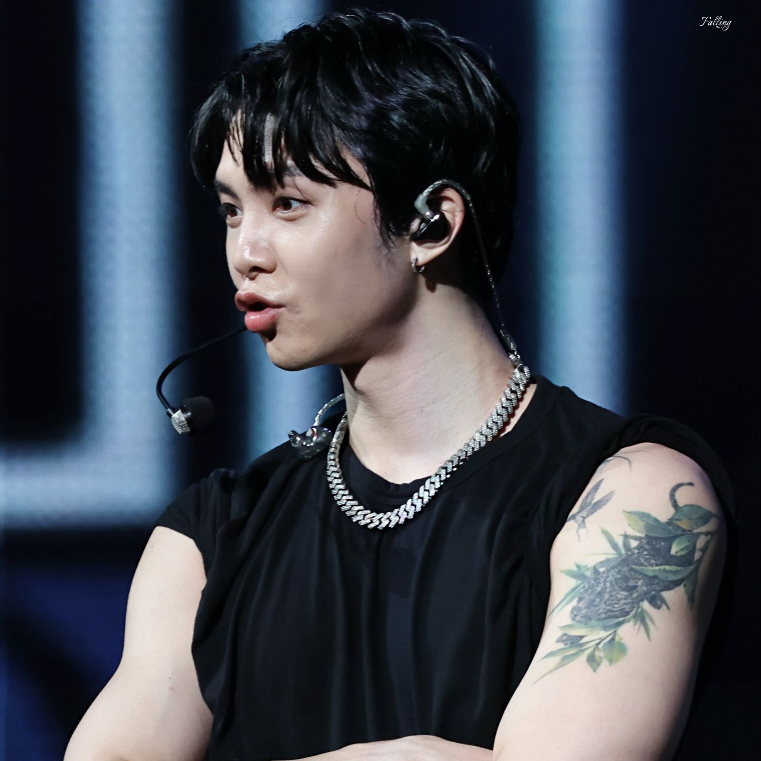 Recent activity shot of Johnny (NCT 127)