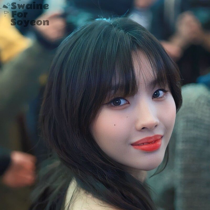 A moment captured by Soyeon (i-dle)'s fan