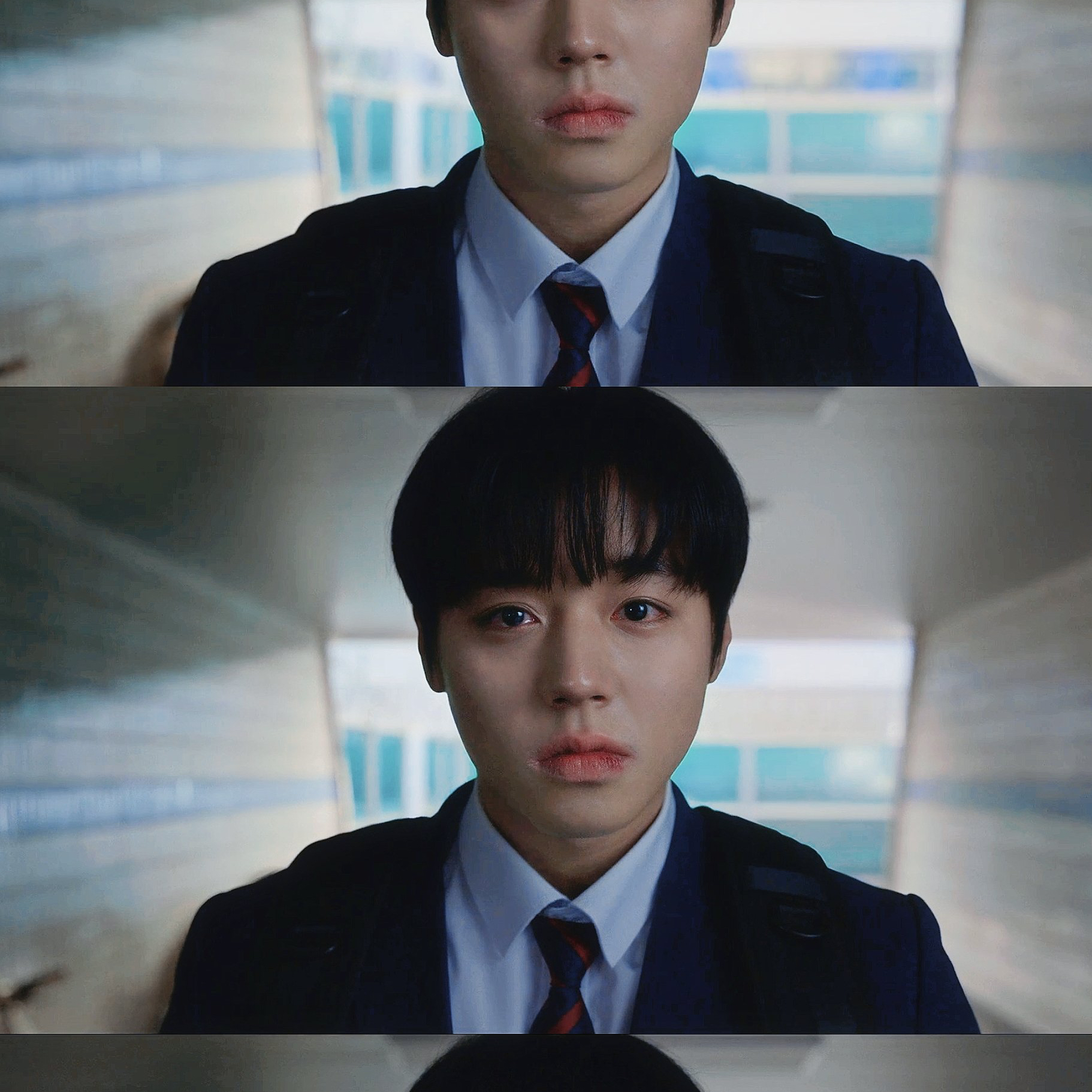 Behind-the-scenes cut of Park Jihoon