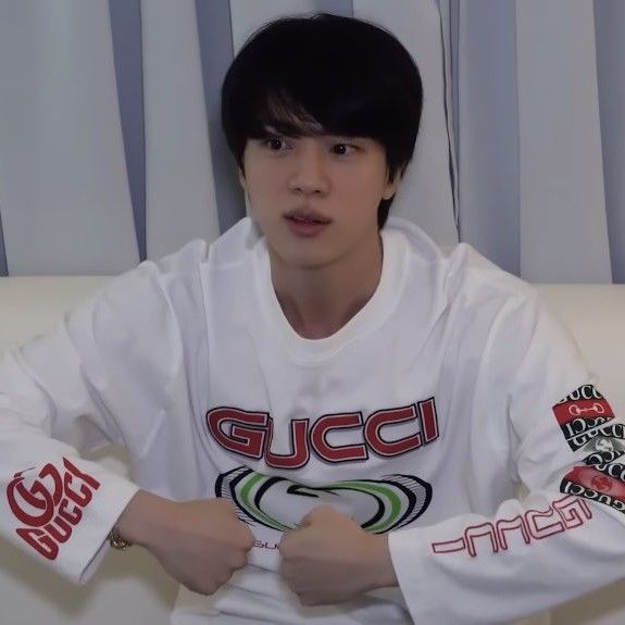Recent activity shot of Jin (BTS)