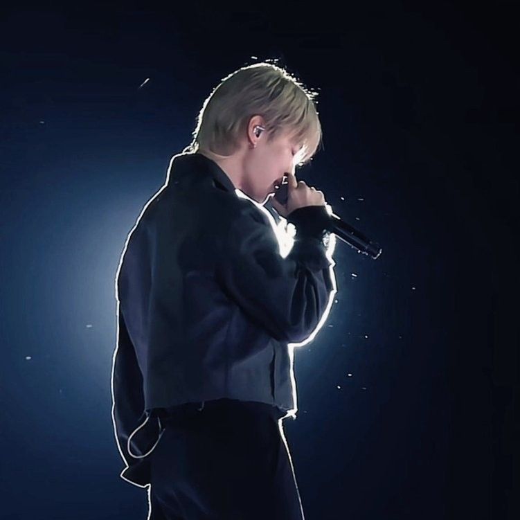 Recent activity shot of Jimin (BTS)