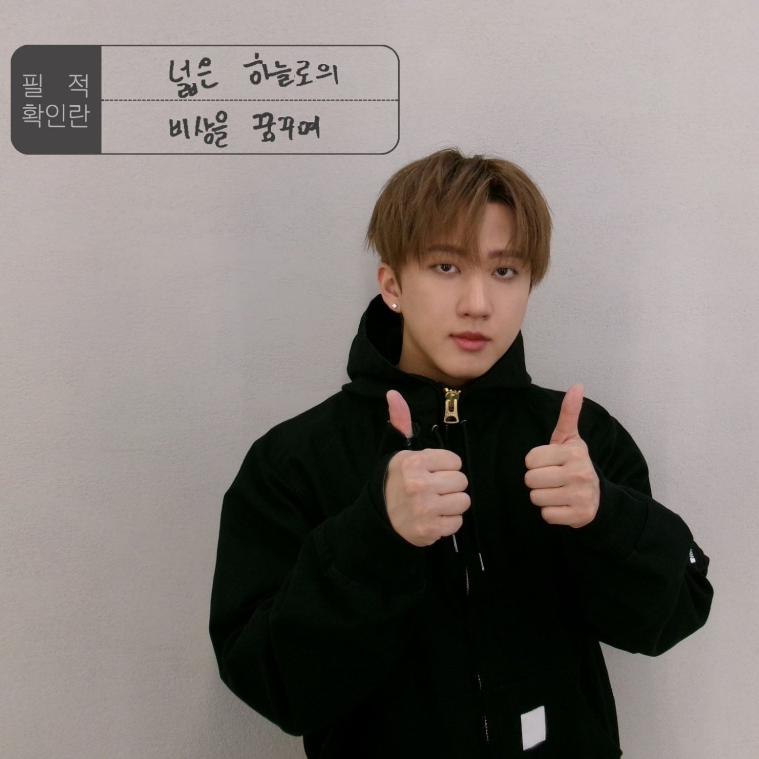 A moment captured by Changbin (Stray Kids)'s fan