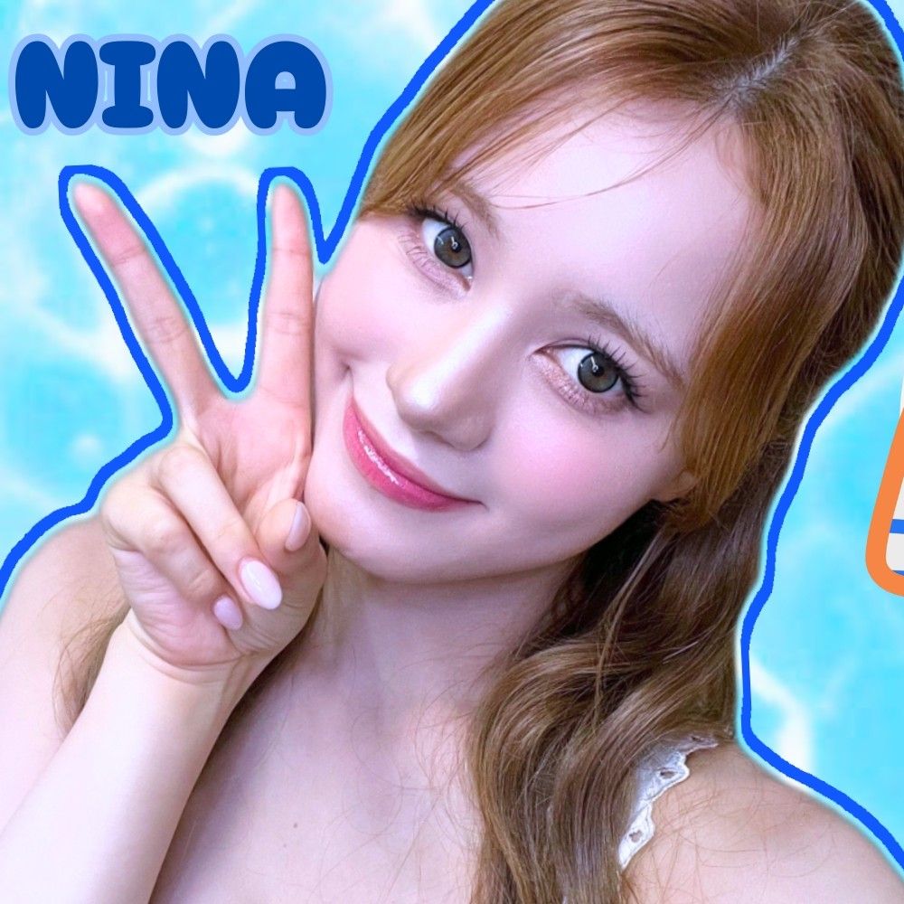 Behind-the-scenes cut of Nina (NiziU)