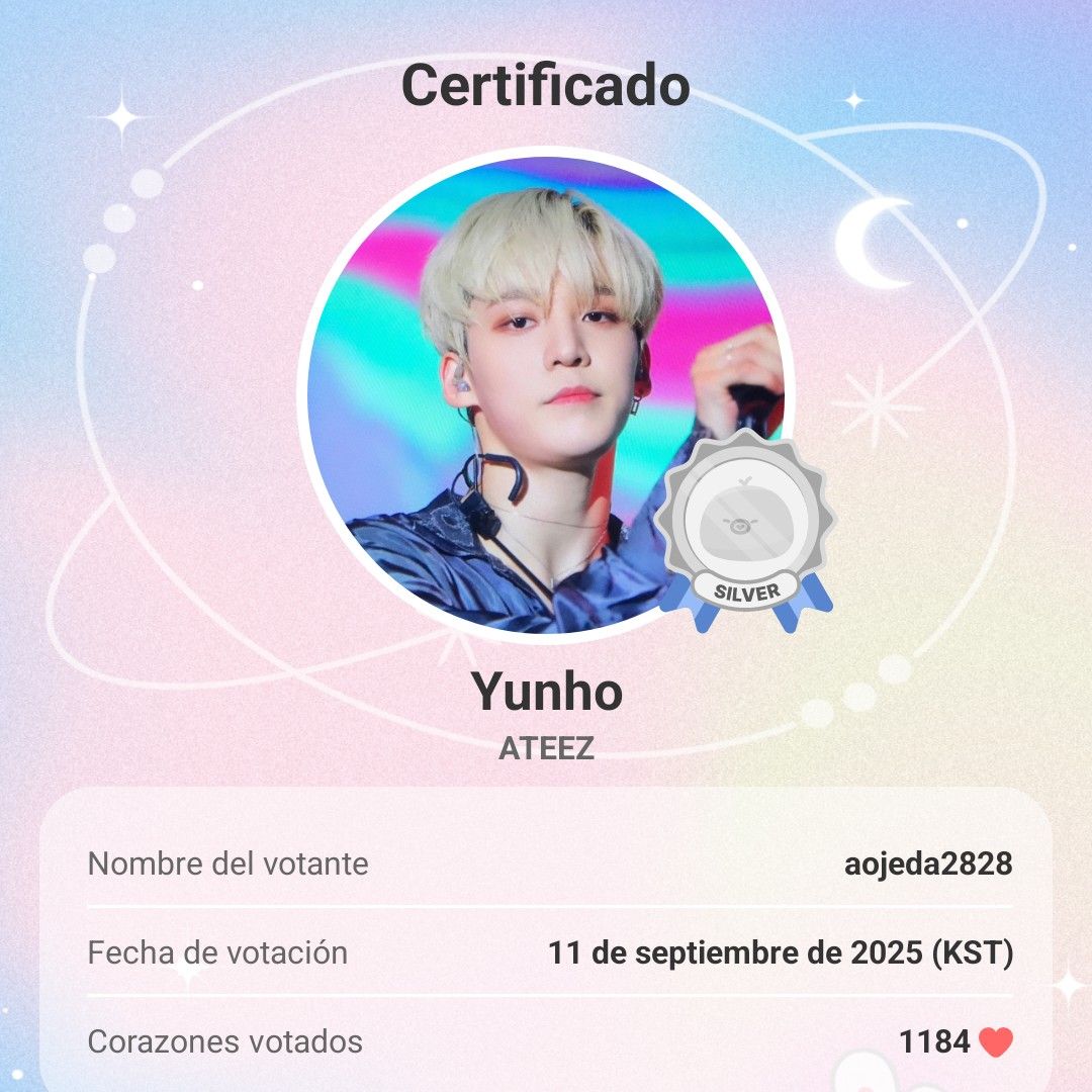 A moment captured by Yunho (ATEEZ)'s fan