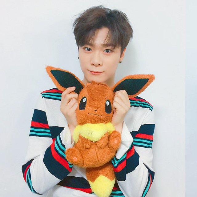Recent activity shot of Moonbin (ASTRO)