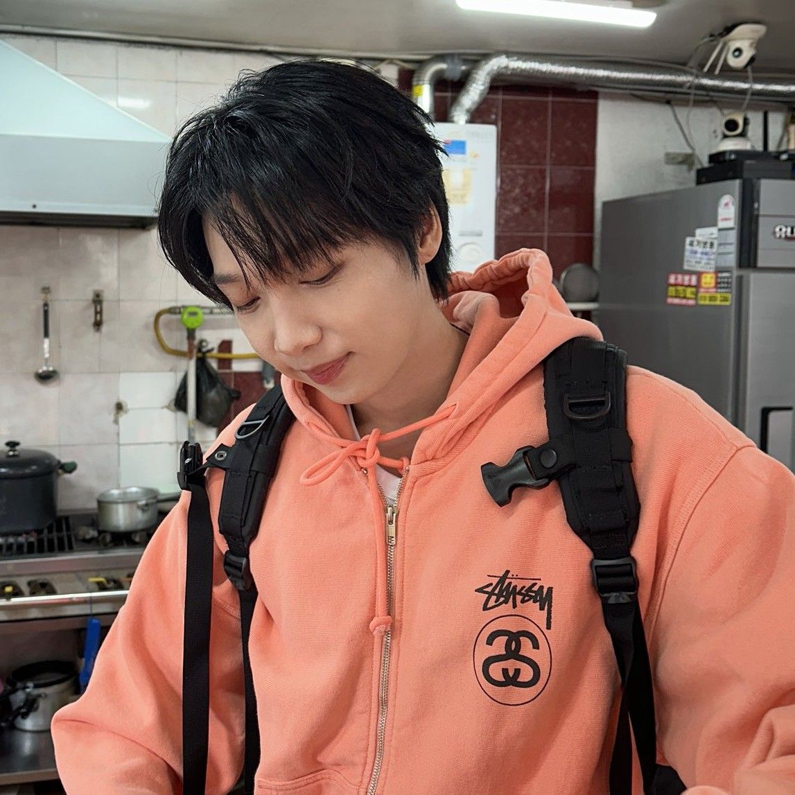 Behind-the-scenes cut of Jeong Sewoon