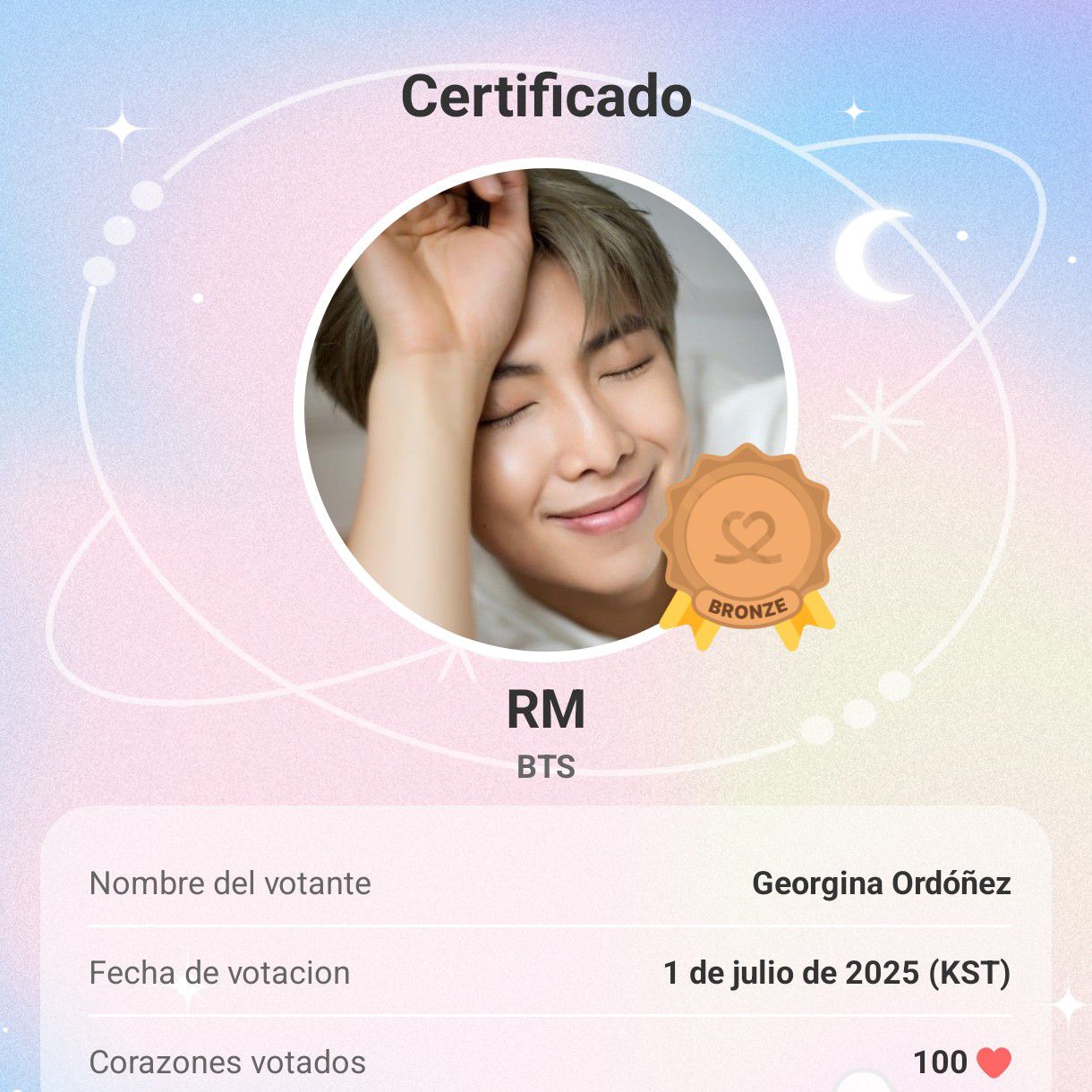 A moment captured by Jin (BTS)'s fan